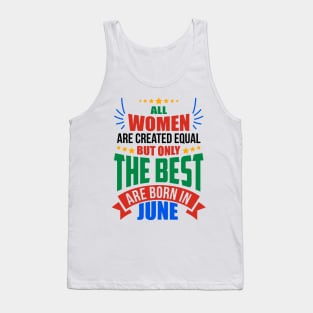 JUNE Birthday Special - WOMEN Tank Top